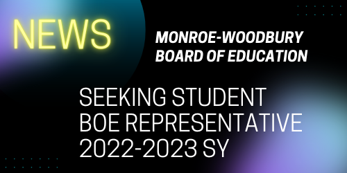 Student BOE representative wanted graphic