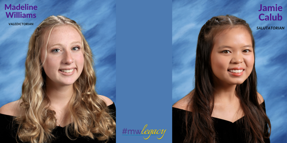 MWHS Announces 2023 Valedictorian, Salutatorian | Monroe-Woodbury ...