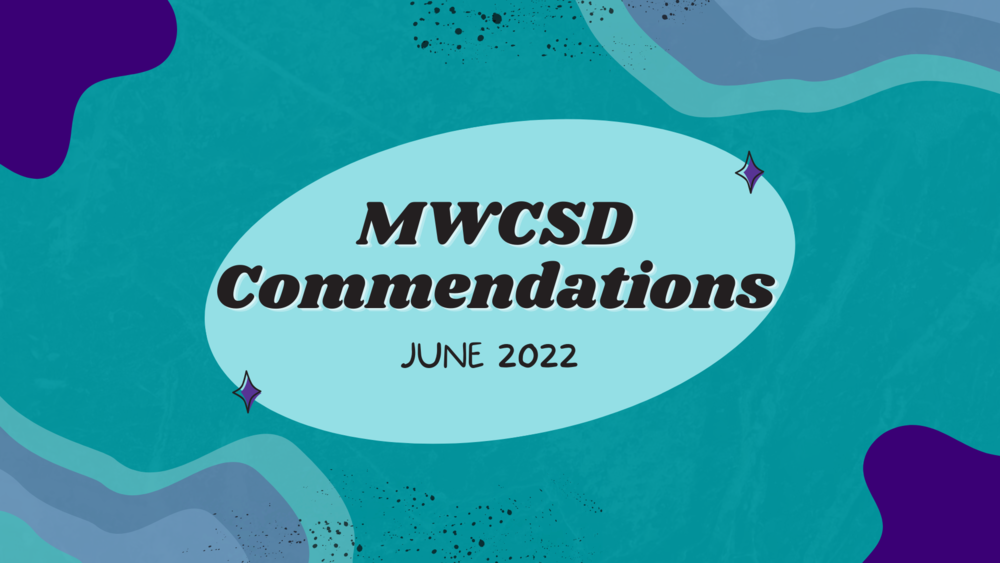 MWCSD Commendations