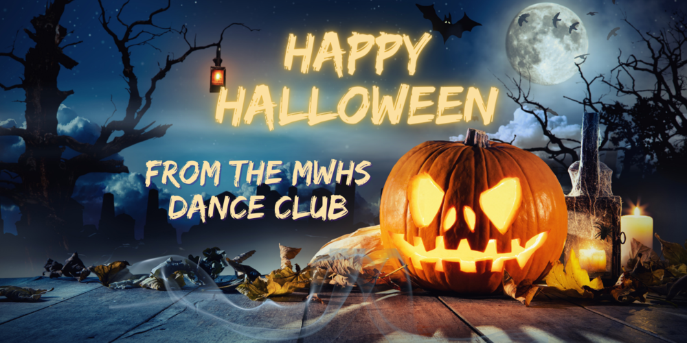 MWHS Dance Club Halloween Graphic
