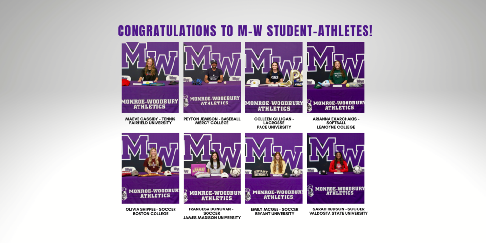 M-W athletes sign letters of intent