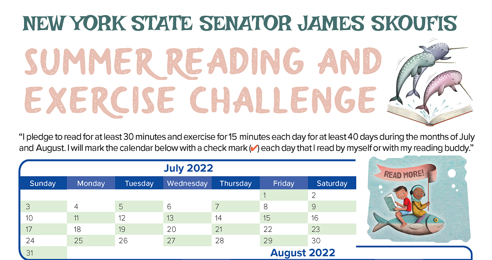 Senator Skoufis Summer Challenge header
