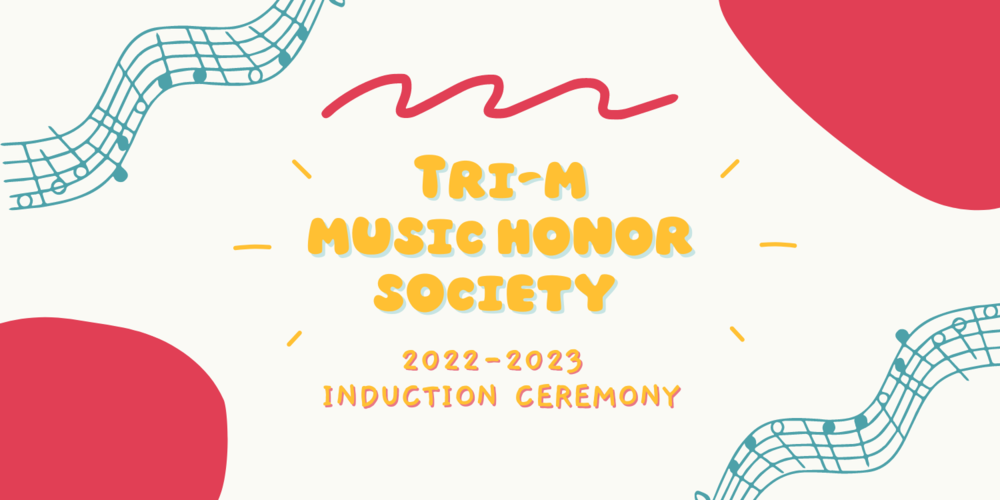 Tri M Honor Society graphic
