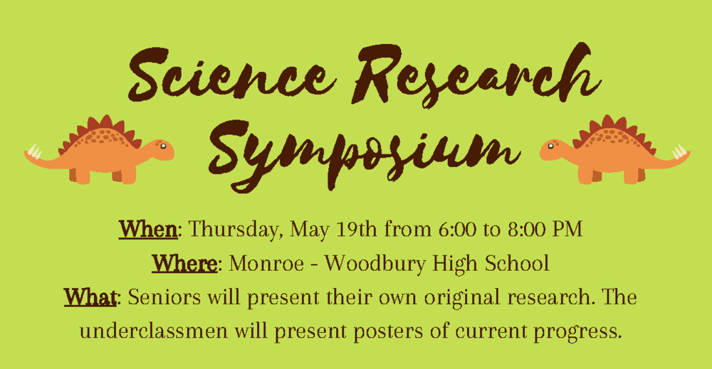 header for Science Research Symposium
