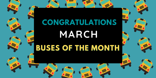 March Buses of the Month