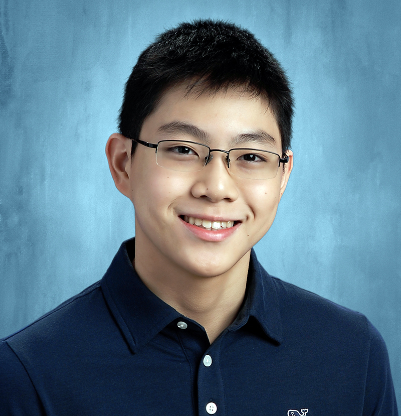 Senior Evan Liu