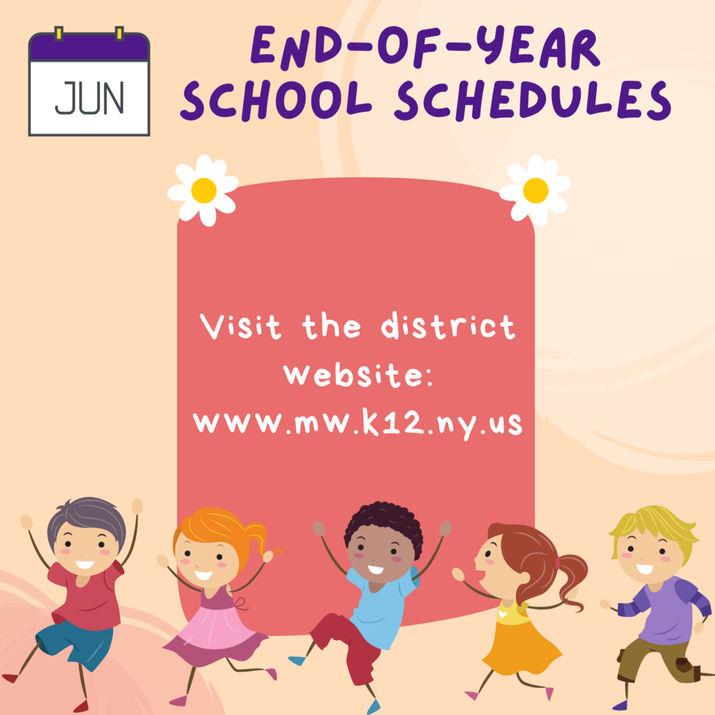 End of year schedules