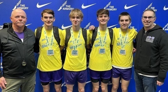 National Champions 4xMile Relay Team